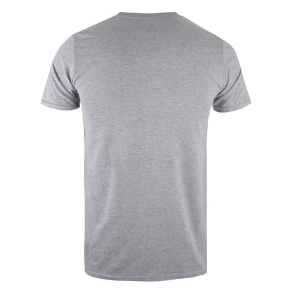 Sports Grey Marl - Back - Marvel Mens Trio Heroes T-Shirt