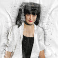 White - Pack Shot - NCIS Unisex Adult Abby Skulls T-Shirt