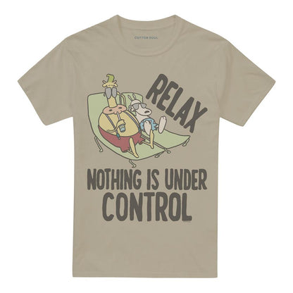 Sand - Front - Rocko´s Modern Life Unisex Adult Relax T-Shirt