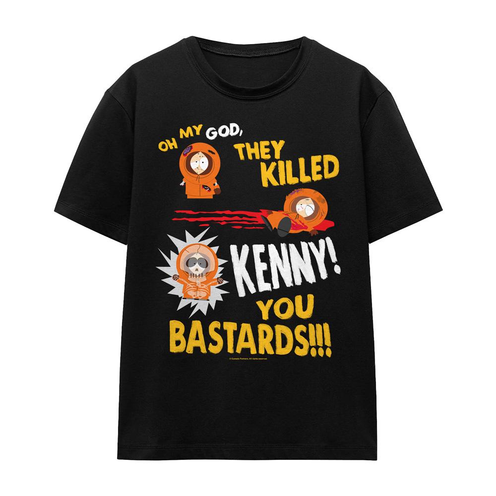 Black - Front - South Park Unisex Adult Dead Kenny T-Shirt