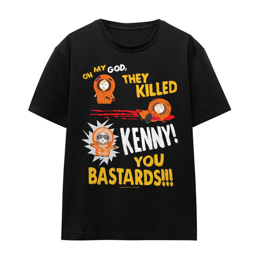Black - Front - South Park Unisex Adult Dead Kenny T-Shirt