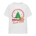 White - Front - South Park Unisex Adult Group Christmas T-Shirt