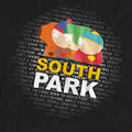 Black - Side - South Park Unisex Adult Lyrics T-Shirt