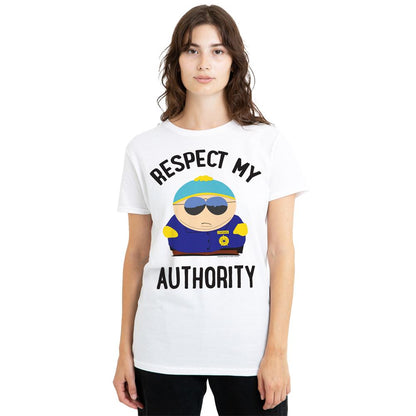 White - Lifestyle - South Park Unisex Adult Respect T-Shirt
