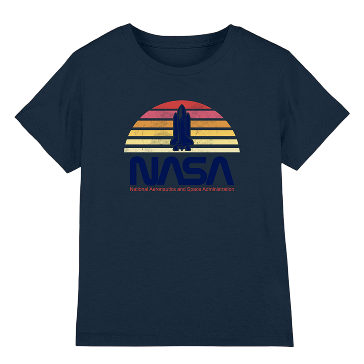 Navy - Front - NASA Boys Space Camp T-Shirt