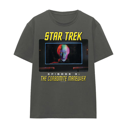Charcoal - Front - Star Trek Unisex Adult The Corbomite Maneuver T-Shirt