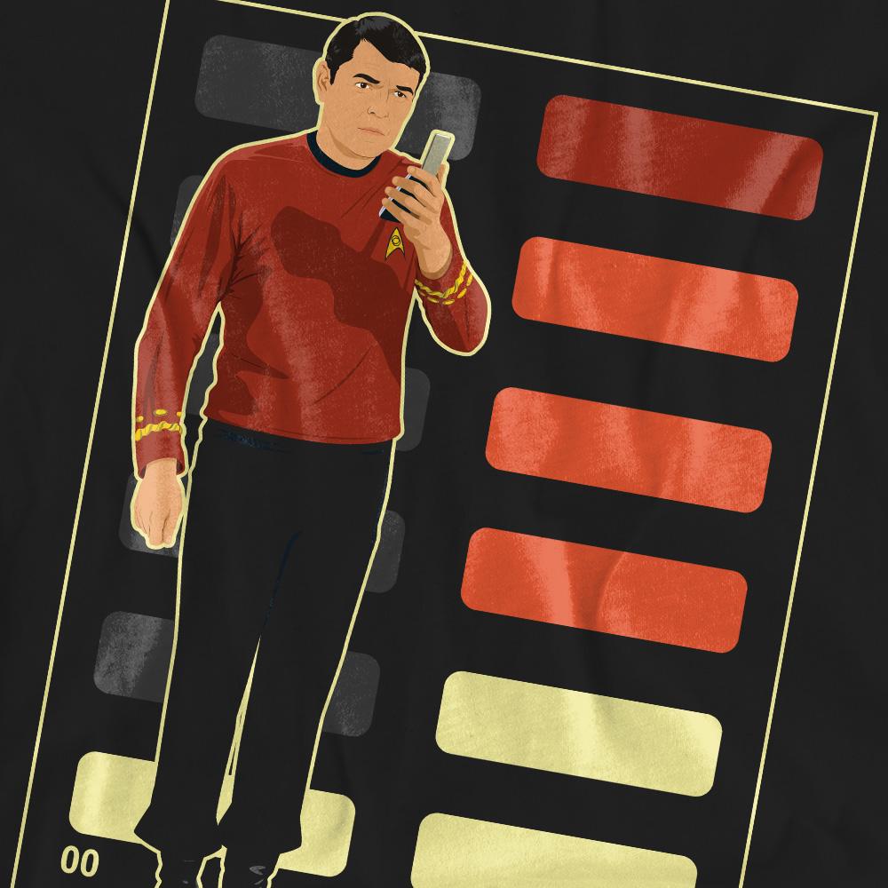 Black - Pack Shot - Star Trek Unisex Adult All She´s Got Captain T-Shirt