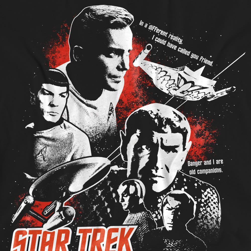 Black - Side - Star Trek Unisex Adult Balance of Terror T-Shirt