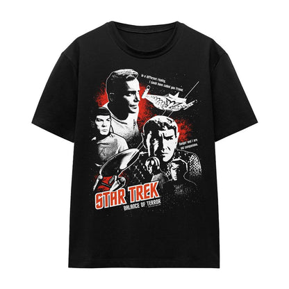 Black - Front - Star Trek Unisex Adult Balance of Terror T-Shirt
