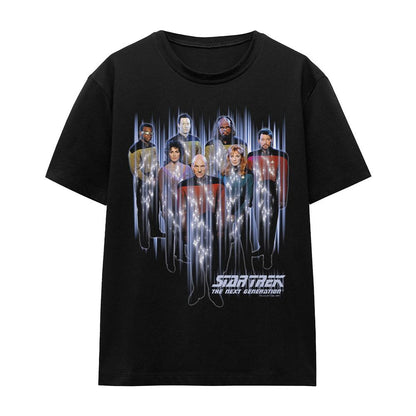 Black - Front - Star Trek Unisex Adult Beam Us Up T-Shirt