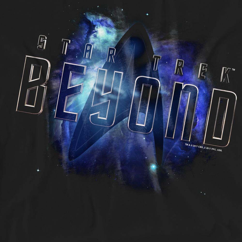 Black - Pack Shot - Star Trek Beyond Unisex Adult Galaxy T-Shirt