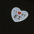 Black - Side - E.T. the Extra-Terrestrial Womens-Ladies Love Hoodie