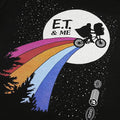 Black - Lifestyle - E.T. the Extra-Terrestrial Womens-Ladies Love Hoodie