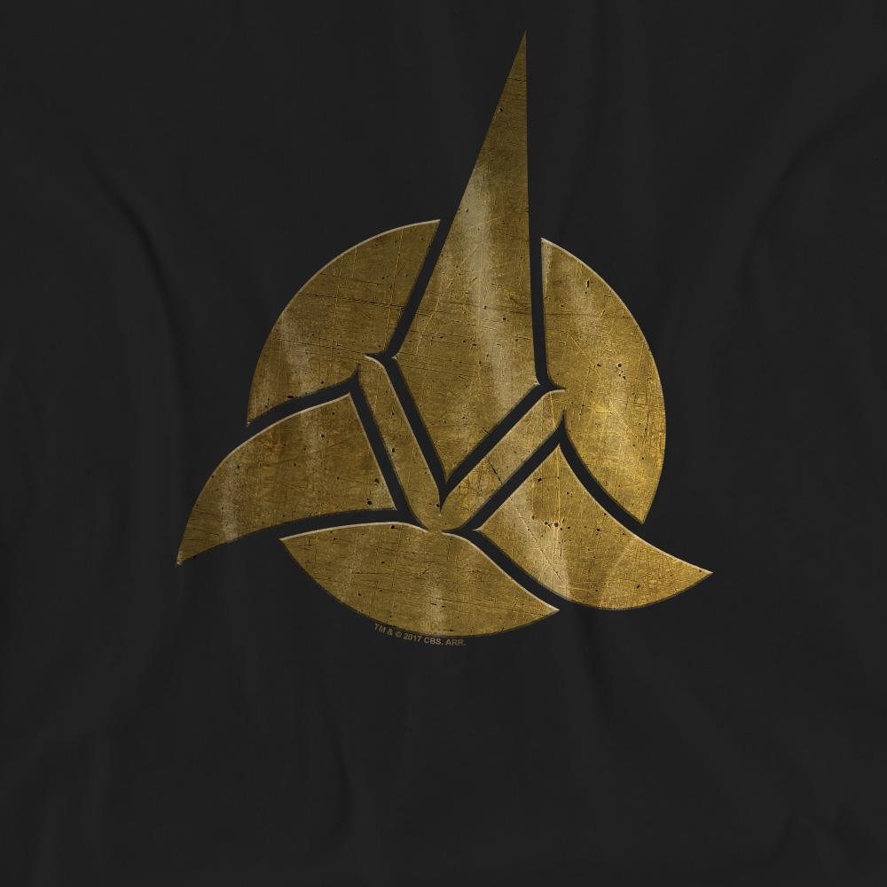 Black - Pack Shot - Star Trek: Discovery Unisex Adult Triquentra T-Shirt