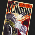 Black - Pack Shot - Star Trek: Discovery Unisex Adult Remain Klingon Poster T-Shirt
