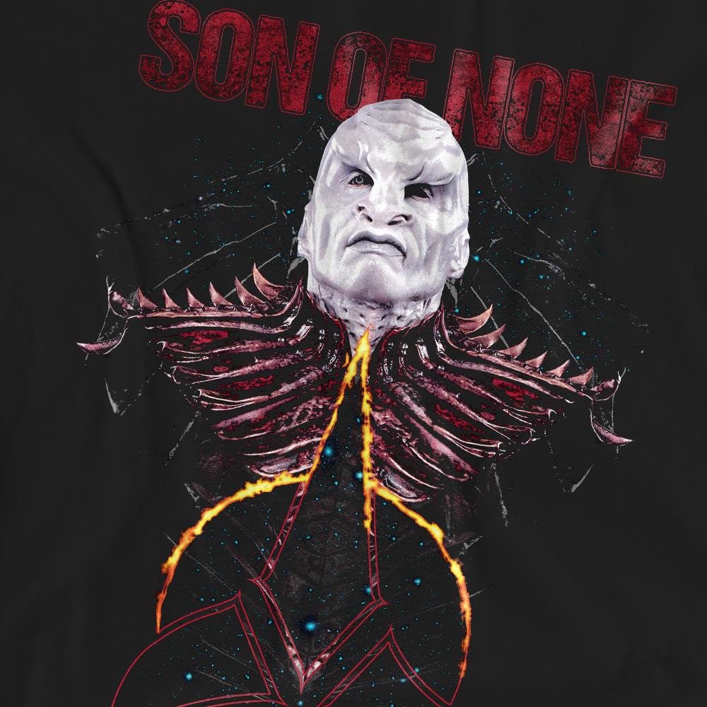Black - Pack Shot - Star Trek: Discovery Unisex Adult Son of None T-Shirt
