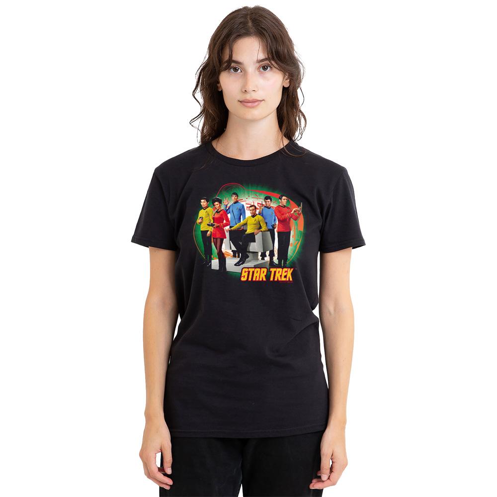 Black - Side - Star Trek Unisex Adult Enterprise´s Finest T-Shirt