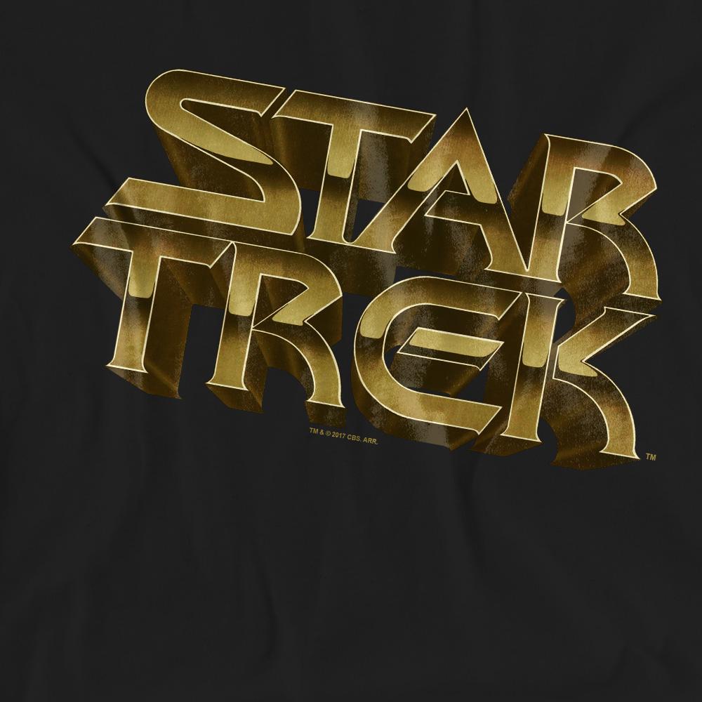 Black - Pack Shot - Star Trek Unisex Adult Feel the Steel T-Shirt
