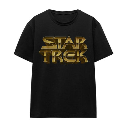 Black - Front - Star Trek Unisex Adult Feel the Steel T-Shirt