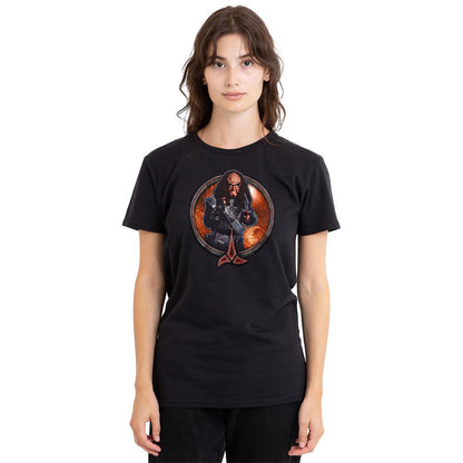 Black - Side - Star Trek Unisex Adult Gowron T-Shirt