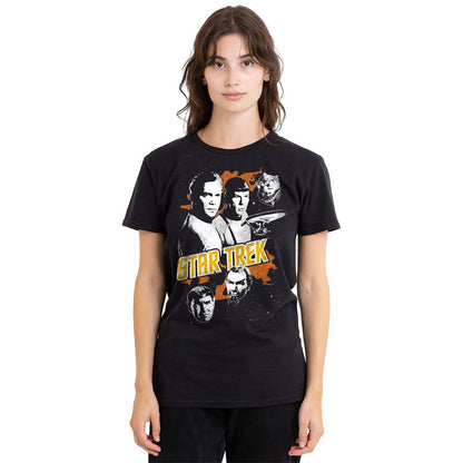 Black - Side - Star Trek Unisex Adult Good Vs Evil Graphic T-Shirt