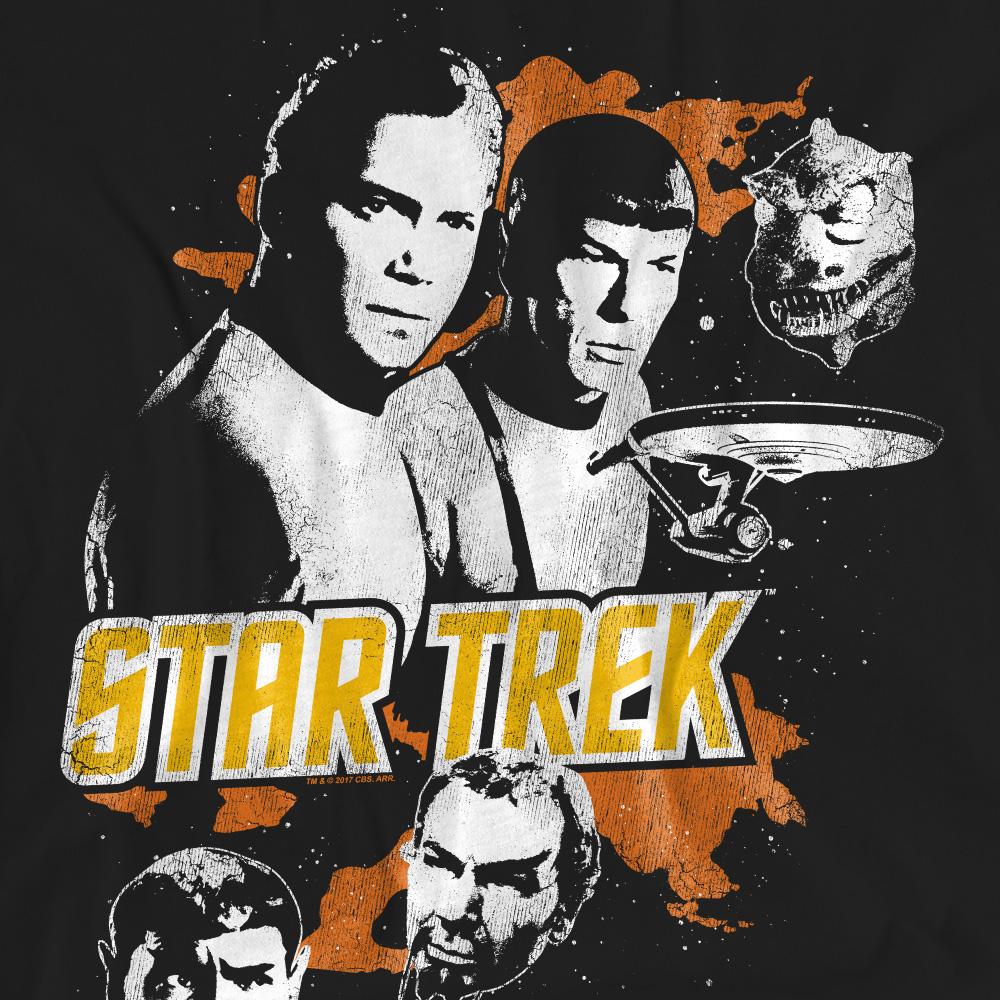 Black - Pack Shot - Star Trek Unisex Adult Good Vs Evil Graphic T-Shirt