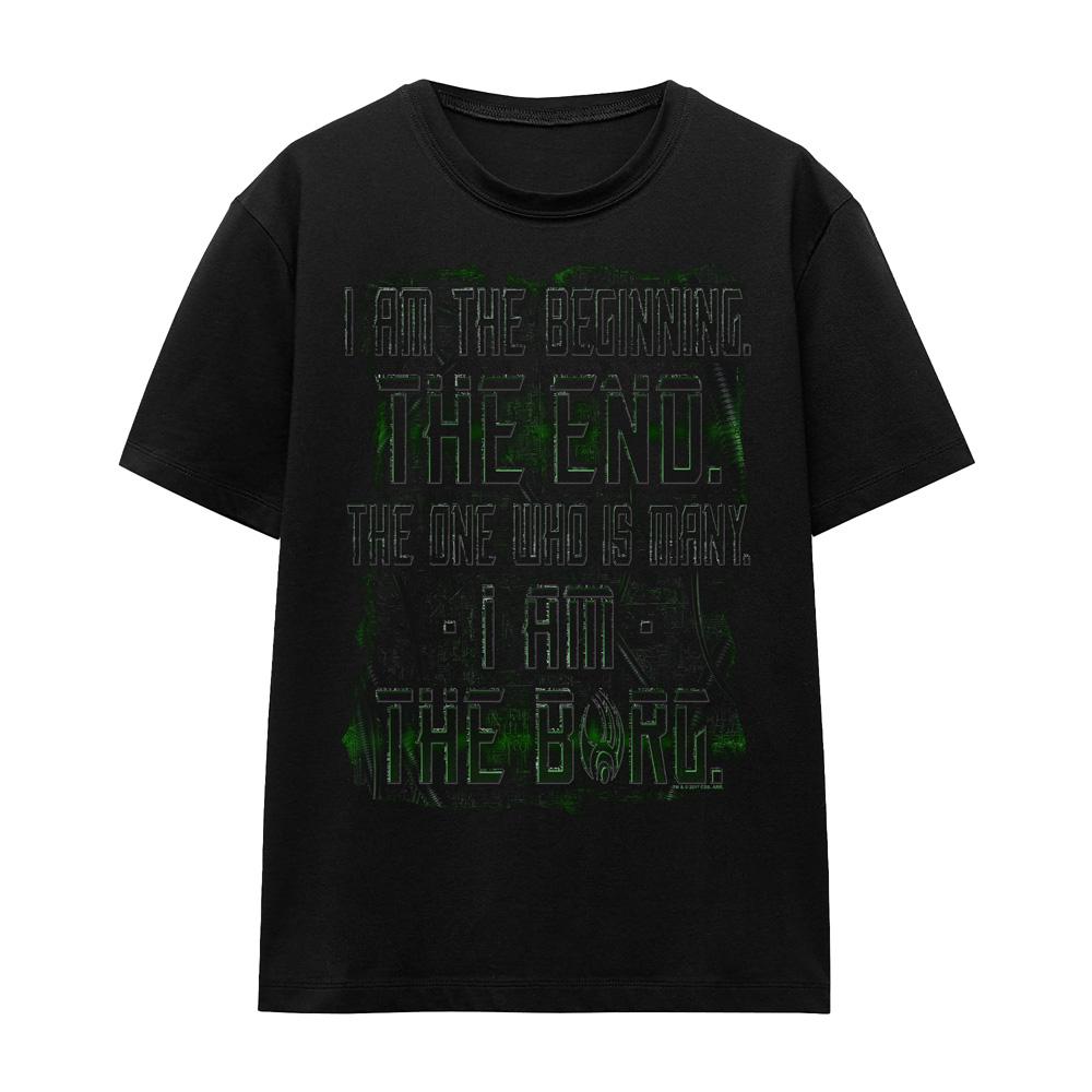 Black - Front - Star Trek Unisex Adult I, Borg T-Shirt