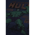 Navy - Side - Hulk Mens Rage T-Shirt