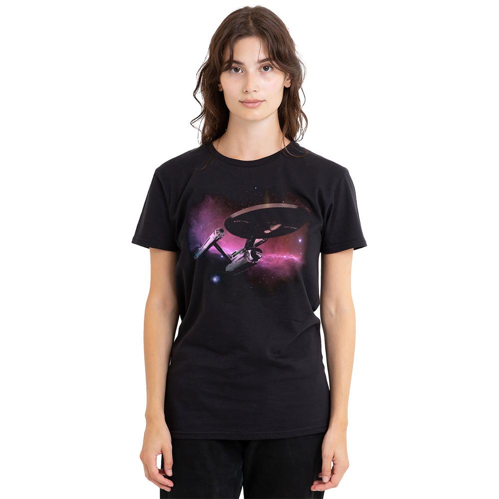 Black - Side - Star Trek Unisex Adult Prime Directive T-Shirt