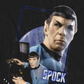 Black - Pack Shot - Star Trek Unisex Adult Spock T-Shirt
