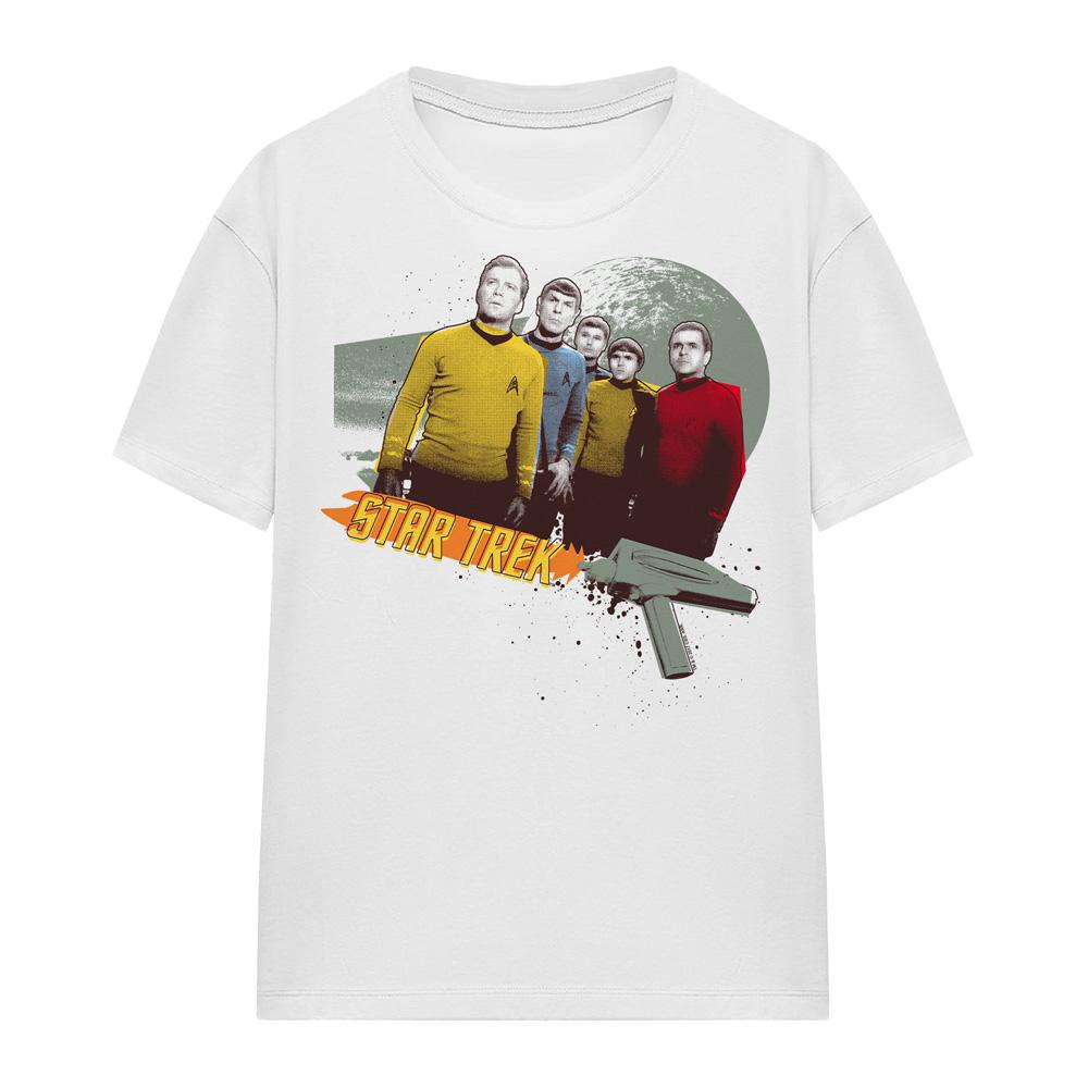 White - Front - Star Trek Unisex Adult Strange New Worlds T-Shirt