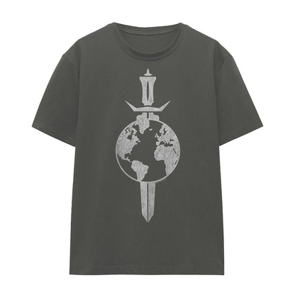 Charcoal - Front - Star Trek Unisex Adult Terran Empire T-Shirt
