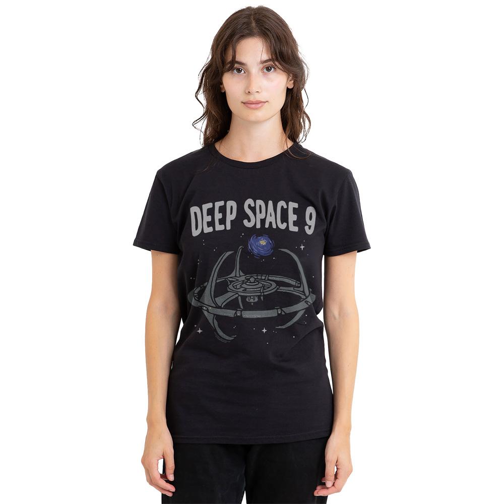 Black - Side - Star Trek Unisex Adult The Bajor T-Shirt