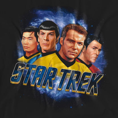 Black - Pack Shot - Star Trek Unisex Adult The Boys T-Shirt