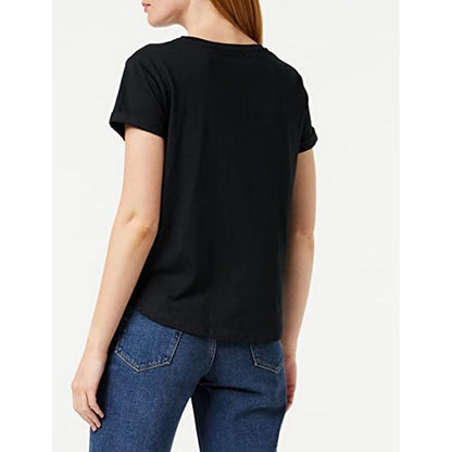 Black - Back - Blondie Womens-Ladies Fade Away And Radiate T-Shirt