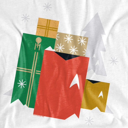 White - Pack Shot - Star Trek: The Original Series Unisex Adult Present Christmas T-Shirt