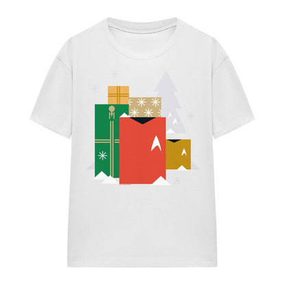 White - Front - Star Trek: The Original Series Unisex Adult Present Christmas T-Shirt