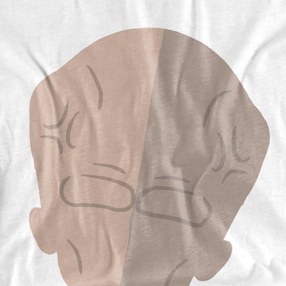 White - Pack Shot - Star Trek Unisex Adult The Talosian T-Shirt