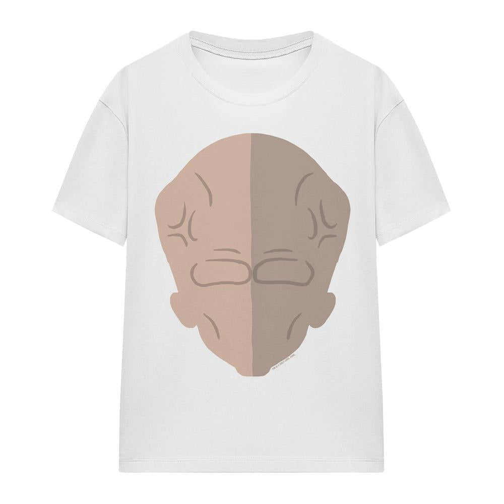 White - Front - Star Trek Unisex Adult The Talosian T-Shirt