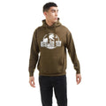 Olive Green-White - Lifestyle - Jurassic Park Mens Chinese Logo Hoodie