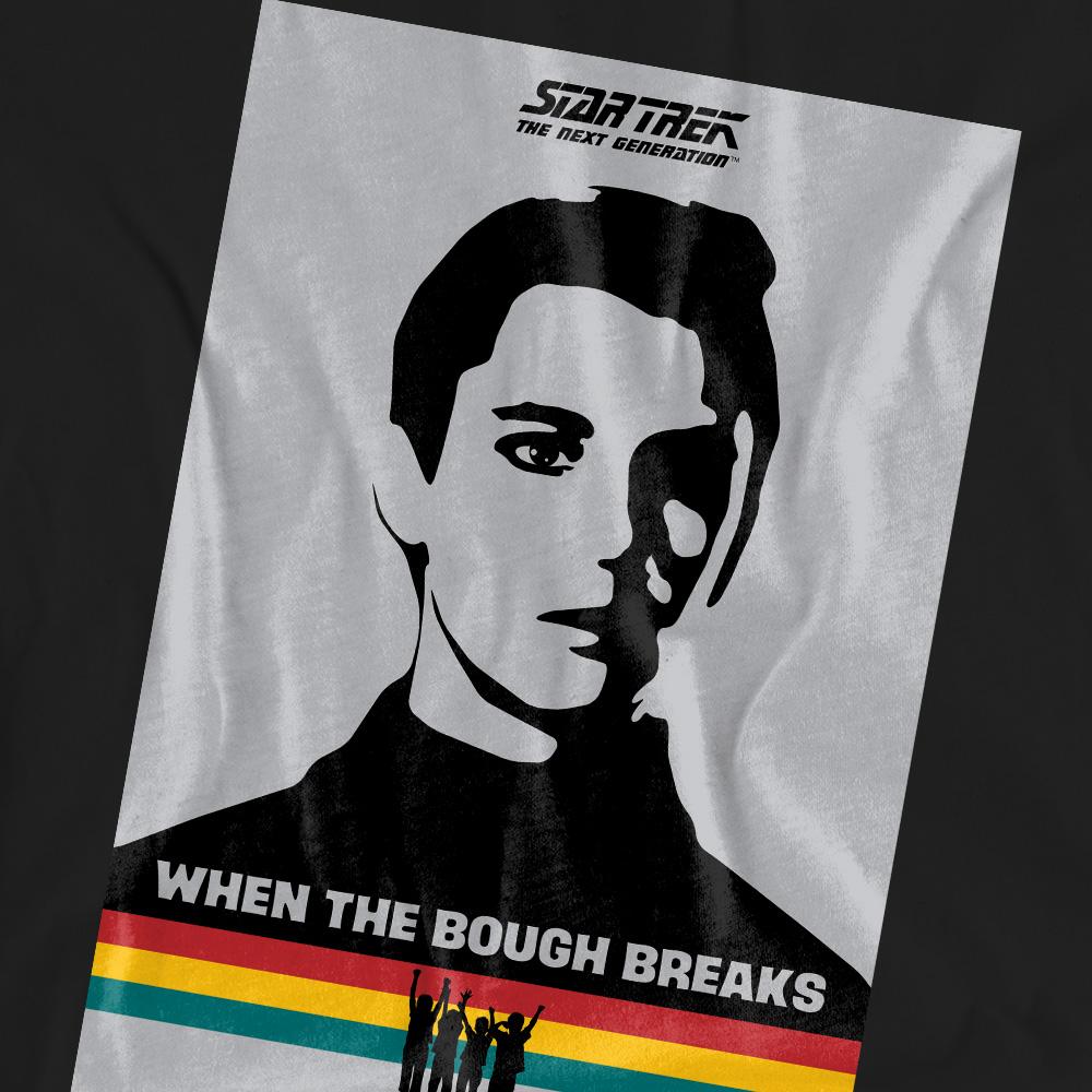 Black - Pack Shot - Star Trek Unisex Adult The Next Generation Season 1 Episode 17 T-Shirt
