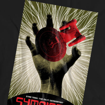 Black - Pack Shot - Star Trek Unisex Adult The Next Generation Season 1 Episode 22 T-Shirt