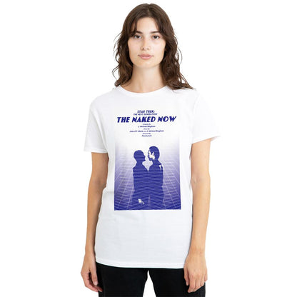 White - Side - Star Trek Unisex Adult The Next Generation Season 1 Episode 3 T-Shirt
