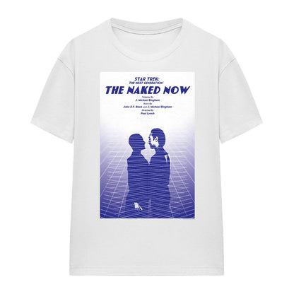 White - Front - Star Trek Unisex Adult The Next Generation Season 1 Episode 3 T-Shirt