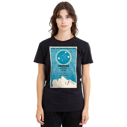 Black - Side - Star Trek Unisex Adult The Next Generation Season 1 Episode 8 T-Shirt