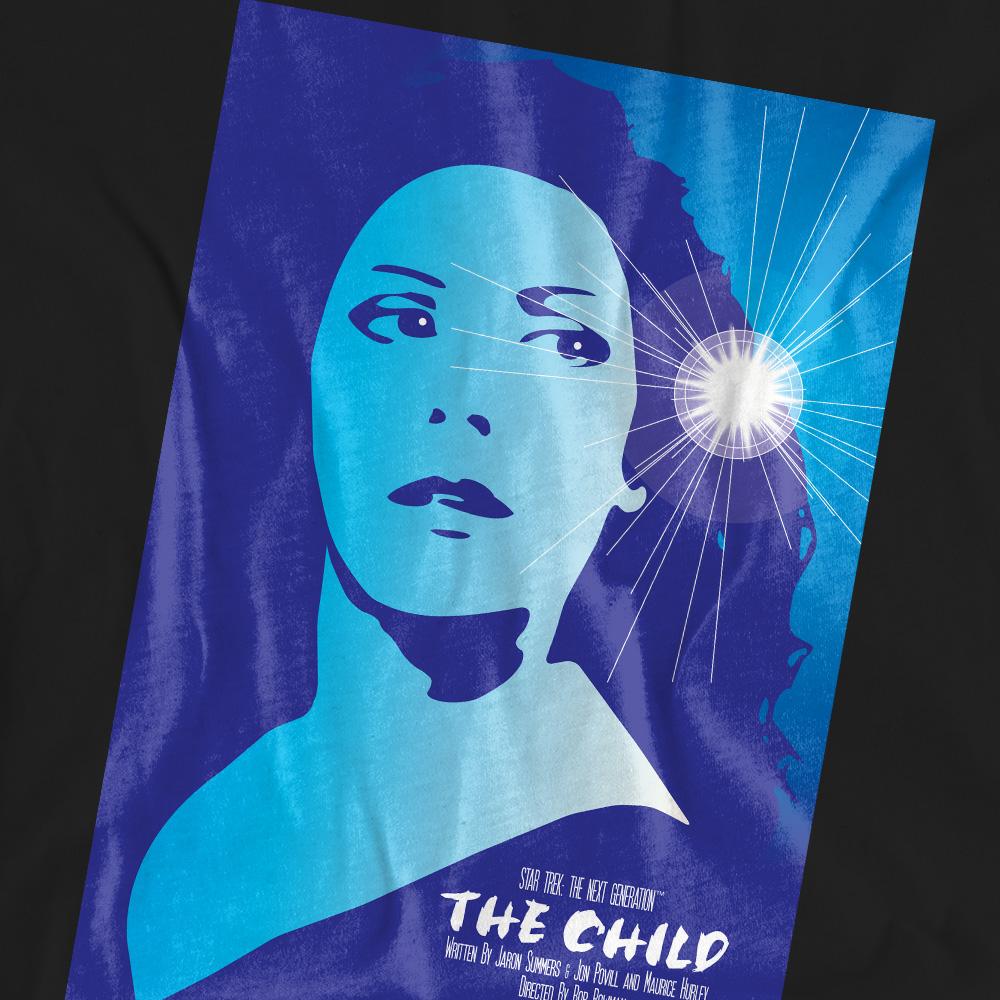 Black - Pack Shot - Star Trek Unisex Adult The Next Generation Season 2 Episode 1 T-Shirt