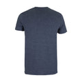 Navy - Back - Ford Mens Logo Heather T-Shirt