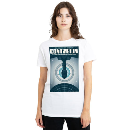 White - Side - Star Trek Unisex Adult The Next Generation Season 2 Episode 11 T-Shirt