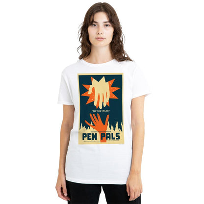 White - Side - Star Trek Unisex Adult The Next Generation Season 2 Episode 15 T-Shirt