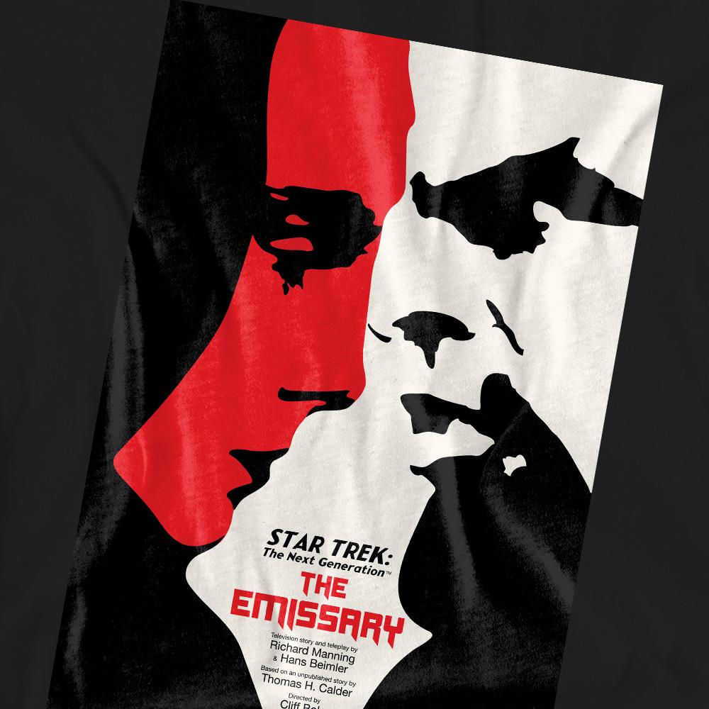 Black - Pack Shot - Star Trek Unisex Adult The Next Generation Season 2 Episode 20 T-Shirt